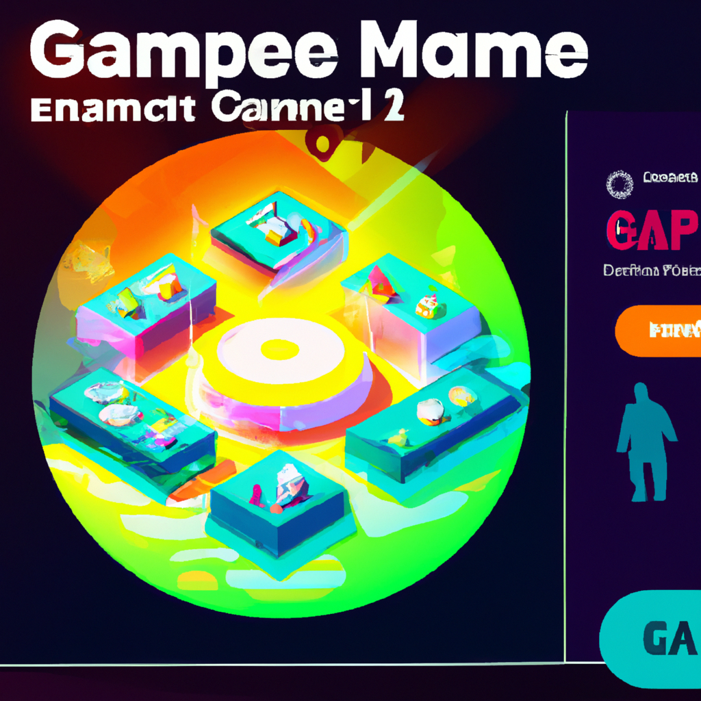 Arcade Atlas hub — neon map with game portals