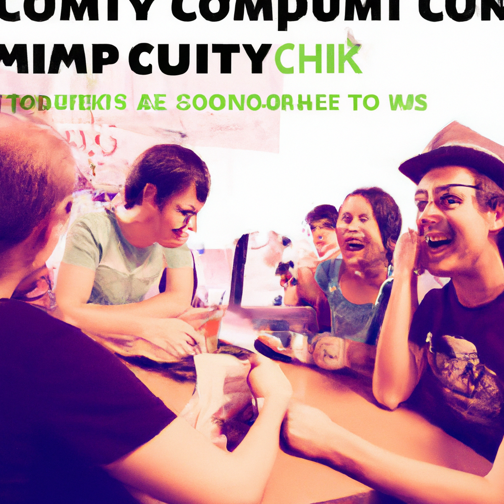 Community meetup — players around arcade setup